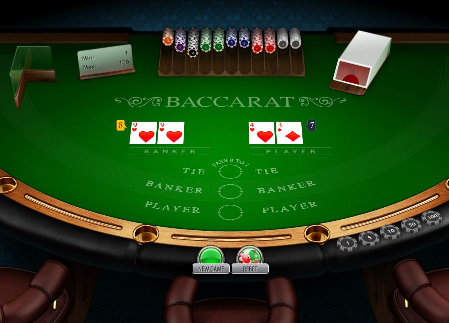 baccarat, baccara