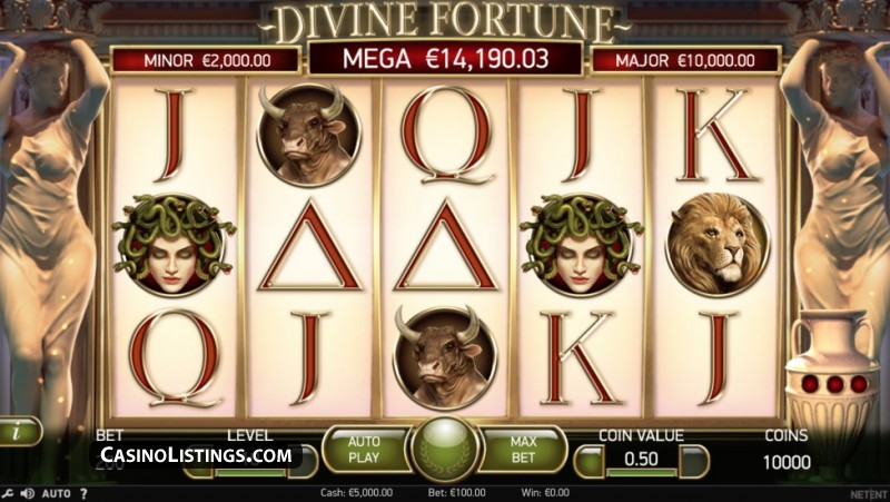 divine fortune joc pacanele gratis